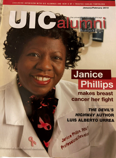 UIC Alumni Magazine cover, January/February 2010